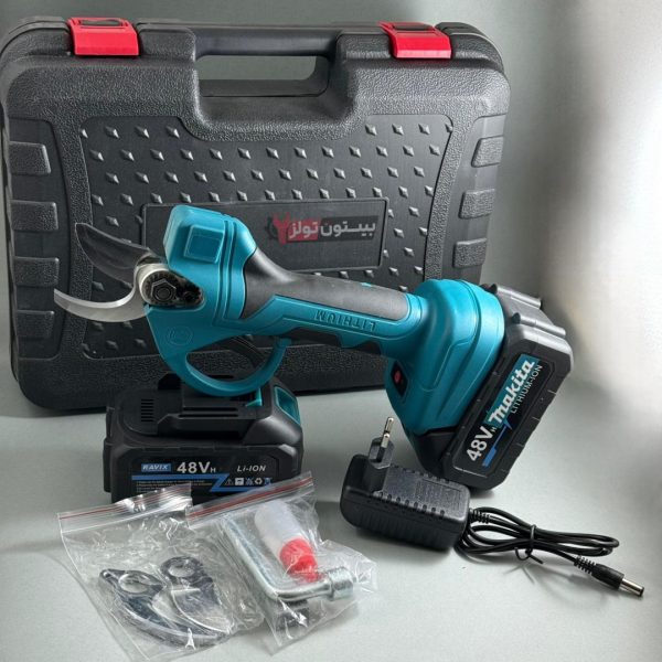 قیچی شارژی طرح ماکیتا مدل MAK48 ظرفیت ۴۸ ولت
