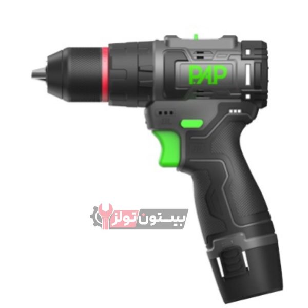 دریل شارژی چکشی براشلس BID-1215 پی ای پی PAP-3301012
